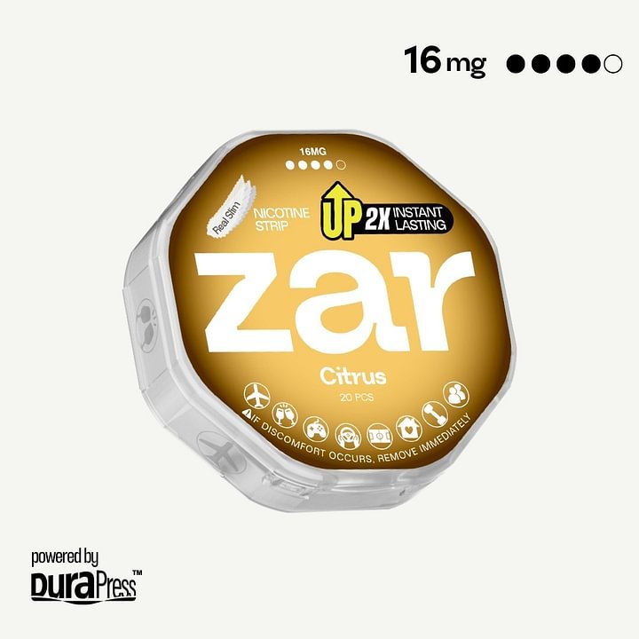 zarpouch-nicotine-Strip-flavour-Citrus 16mg